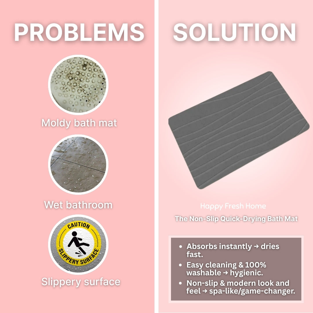 Non-Slip Quick-Drying Bath Mat