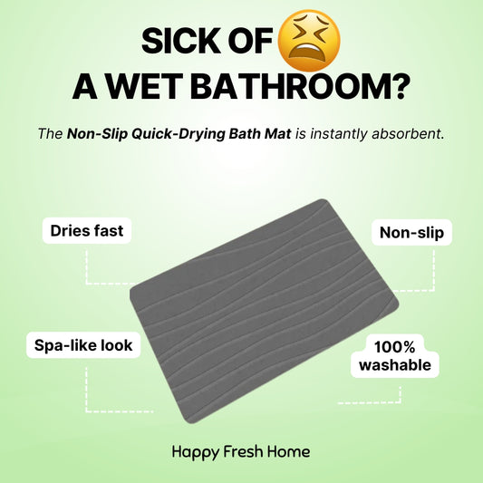 Non-Slip Quick-Drying Bath Mat